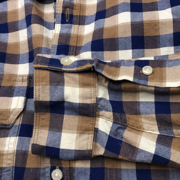 Cremieux Classics, Men's Long Sleeve Shirt Size Medium 100% Cotton New No Tag - Picture 8 of 11